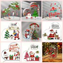 1 件亚克力心形工艺品展示架，情人节、母亲节、圣诞节礼物 - 彩色 - 查看 2