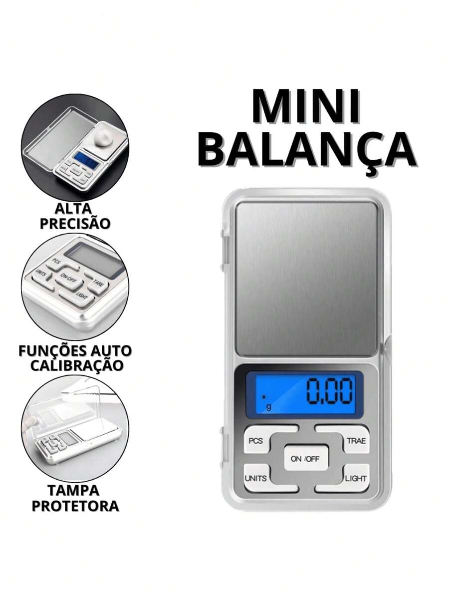 Precision Digital Kitchen Scale Portable For Jewelry - 灰色 - 查看 1