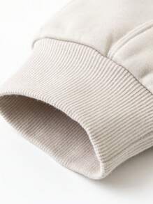 mini bala Tween Boys 远红外保暖内衬长裤 2024 秋冬新品系列 - 卡其色 - 查看 8