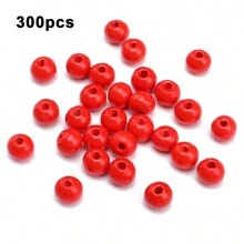 100/300 hạt gỗ tròn thủ công 8mm rực rỡ - Nhiều màu sắc, hạt dùng để làm đồ trang sức tự làm và các dự án sáng tạo - Chất lượng cao cấp, bề mặt mịn, vật dụng thủ công đa năng - 8 triệu - Xem 19