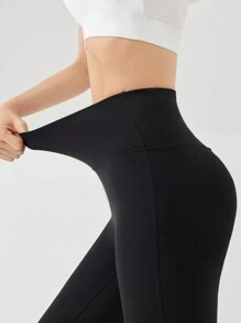 361degree Quần legging lót nhiệt 361 Degree dành cho nữ, cạp cao, kiểm soát bụng, chống ngồi xổm, thoải mái và co giãn, phù hợp cho yoga, thể dục, trang phục thường ngày, thu/đông - màu đen - Xem 5