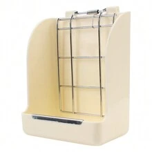 Spring Grass Frame Rabbit Grass Frame Grass Hay Bowl Rack Rabbit Food Basket Hay Feeder Rabbit Pet Food Container Grass Rack