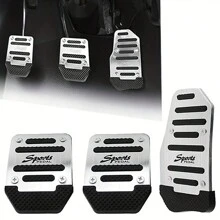 1 bộ Bàn đạp xe số tự động, Bàn đạp ga, Nắp bàn đạp phanh, Bộ bàn đạp ly hợp, Phụ kiện thay thế phổ thông cho xe hơi - Nhiều màu - Xem 8