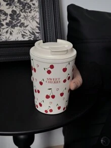 1pc 1500ml/50.74oz Cherry Heart Series, Bình thủy tinh cách nhiệt chân không hai lớp bằng thép không gỉ, thích hợp cho văn phòng, gia đình, ngoài trời, nhà hàng, quà tặng ngày lễ và sinh nhật - Nhiều màu - Xem 3