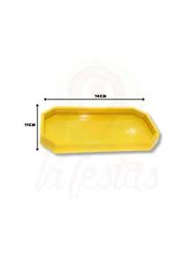 Kit With 05 Units Of Mini Polished Trays - Various Colors - 金色 - 查看 2
