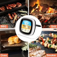 TERMOMETRO DIGITAL DE COCINA IDEAL PARA CARNES - Plateado - Ver 7