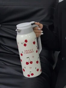 1pc 1500ml/50.74oz Cherry Heart Series, Bình thủy tinh cách nhiệt chân không hai lớp bằng thép không gỉ, thích hợp cho văn phòng, gia đình, ngoài trời, nhà hàng, quà tặng ngày lễ và sinh nhật - Nhiều màu - Xem 6