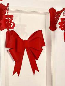 2个“福”字挂饰，农历新年必备，室内门廊装饰，灯笼挂饰，节日家居装饰 - 彩色 - 查看 4