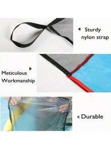 1/6pcs Comfortable Mesh Pool Chair Slings - Relax And Float In Style With This Durable Swimming Pool Equipmen