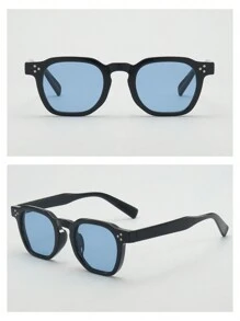 Óculos de sol minimalistas e estilosos, armação pequena oval, 1 peça, para homens, adequados para dirigir, viajar, casual, férias, esportes ao ar livre e uso diário para férias de verão na praia, atividades ao ar livre, viagens