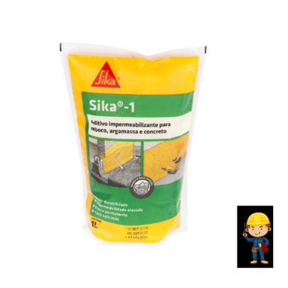 Aditivo Impermeabilizante Sika-1 Sache litro