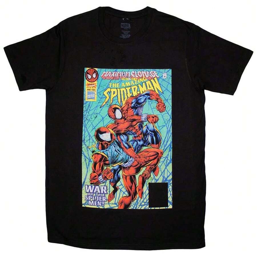 Marvel Comics | Official Movie T-Shirt | War Of The Spider-Men Comic Cover - 48-Hour Fast Shipping! 