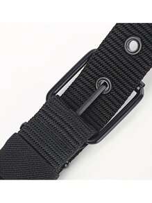 Breathable Nylon Fabric Belt Student Youth Belt Pin Buckle Trousers Jeans Belt Summer, School Casual, Business, Boyfriend Husband Father Dad Men Gift, Daily Wear, Fashion, Teen, Outdoor, Vacation, Athletic, Travel, Street, Boho, Vintage Fall, Autumn, Halloween