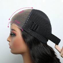 Put On And Go Glueless Wigs P4/27 Human Hair Pre Cut Deep Wave Lace Wigs Human Hair For Beginners 5x5 Closure Wigs For Women Highlight Human Hair Glueless Curly Human Hair Wig - S4/27 - 查看 9