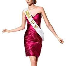 Set de 7 bandas para fiesta de despedida de soltera, banda de "Novia" y bandas de "Equipo de novia", bandas únicas para novia y damas de honor para fiesta de despedida de soltera - Multicolor - Ver 12