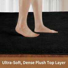 Sour Lemon Carpet Rugs Living Room Large Size, Area Rugs For Bedroom Washable Rug Anti Slip Short Pile Soft Living Room Rug Home Decoration Fluffy Carpets Rugs Extra Large Rugs For Living Room - Black - View 4