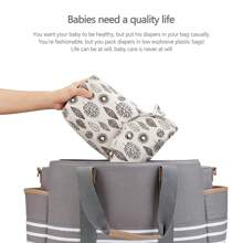 Infant Diaper Storage Bag, Baby Diaper Nappy Carry Organizer Pouch, Portable For Outdoor Use