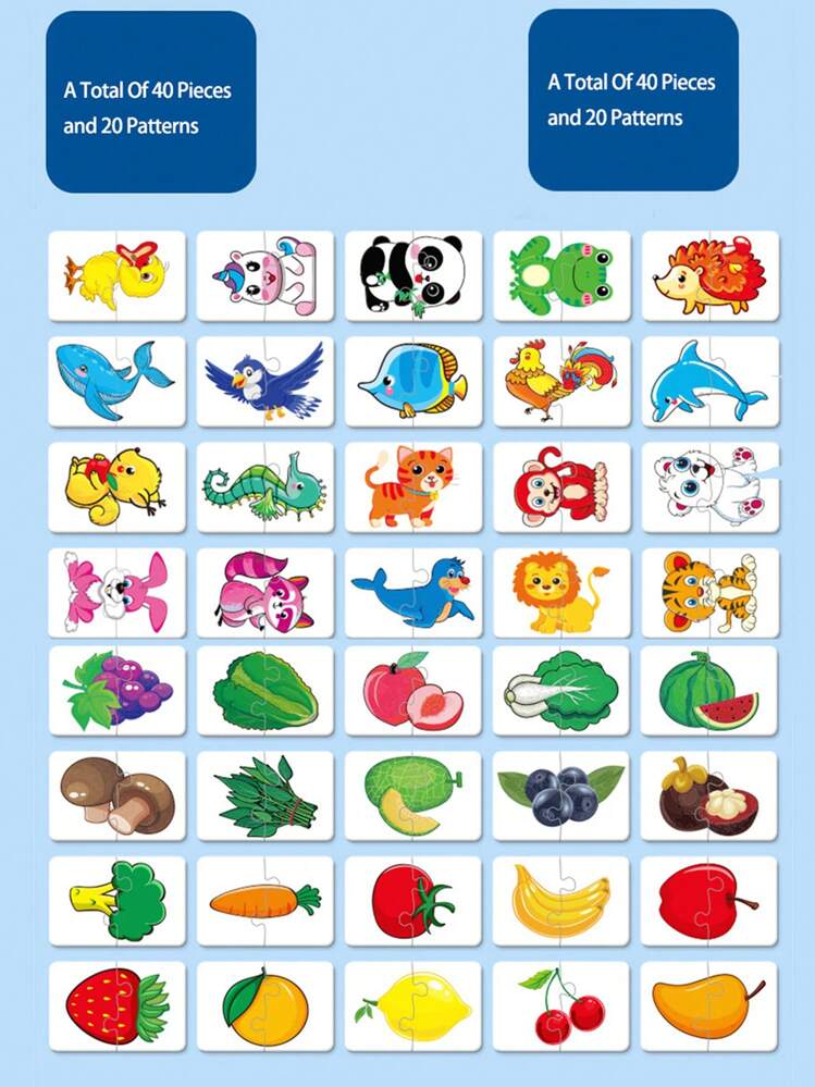 Educational Matching Cards For Children Aged 1 To 4 Years Old. Jigsaw Puzzles Designed For Young Children To Promote Intellectual Development And Enhance Brain Power. Early Childhood Education Tools Arts And Crafts Kids, Kids Crafts, Christmas Crafts For Kids, Puzzle, Christmas, Puzzles, Montessori Educational Puzzles, Jigsaw Tools, Toys For 1 Year Old - Multicolor - View 17