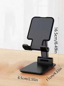 1pc Foldable Retractable Desktop Phone And Tablet Stand Portable Stand Rotatable Phone Holder Compatible With Iphone Ipad Adjustable Desktop Tablet Stand