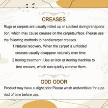 1 件仿羊绒柔软毛绒圆形地毯/地垫，TPR 防滑底部，现代家居装饰地毯，适用于客厅、卧室、儿童房 - 彩色 - 查看 7