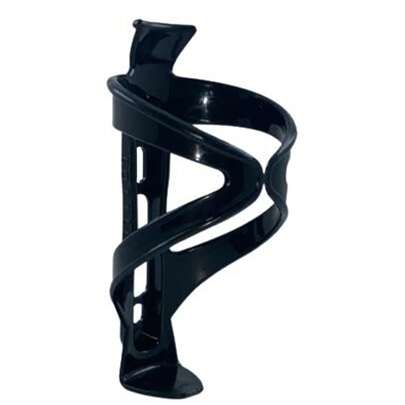 Suporte de Garrafa em Nylon Preto para Bike - Leve e Resistente | Essencial para Ciclistas