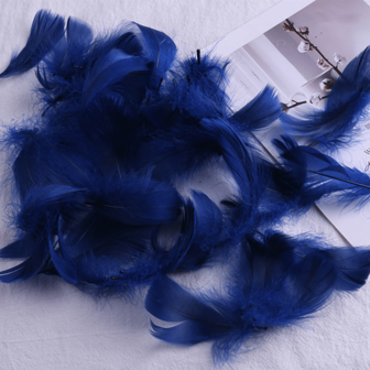 100 piume di oca per artigianato, da 6 a 10 cm, piume per ali di angeli e acchiappasogni, piume decorative colorate per cappelli fai-da-te, artigianato, matrimoni, feste di Natale, decorazioni per la casa e accessori per la fotografia