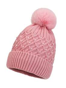 1 件简约厚实保暖针织帽，百搭防风，适合日常佩戴 - A - 查看 9