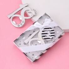 1 件/皇冠风格数字开瓶器婚礼派对礼品小型生日聚会结婚纪念日饮料啤酒瓶盖开瓶器 - 多款可選 - 查看 11