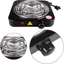Single Burner Electric Stove Grill Kitchen - US A Type Plug(110-127V) - View 5