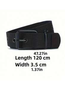 Breathable Nylon Fabric Belt Student Youth Belt Pin Buckle Trousers Jeans Belt Summer, School Casual, Business, Boyfriend Husband Father Dad Men Gift, Daily Wear, Fashion, Teen, Outdoor, Vacation, Athletic, Travel, Street, Boho, Vintage Fall, Autumn, Halloween