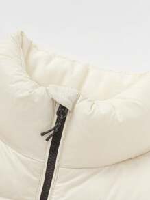 Balabala Chaqueta de pluma gruesa versátil para invierno 2024, ropa exterior para niños y niñas