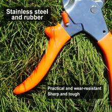 1 件 SK5 钢修枝剪，重型花园果园树枝剪，适合园丁和景观设计师使用的强力树木修剪工具 - 橘色 - 查看 8