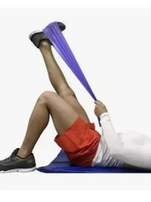 Elastic Yoga Tape, Functional Physiotherapy-Strong - Morado - Ver 1