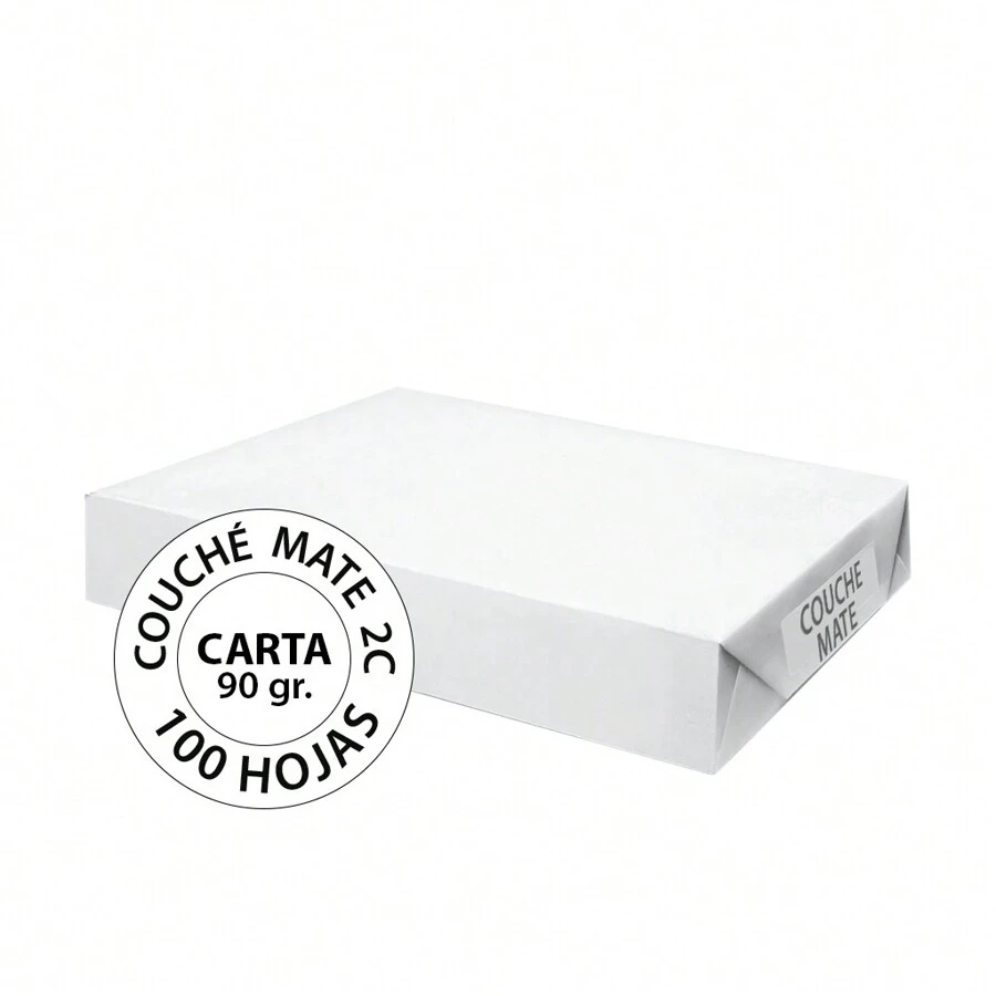2C Matte Letter Pad 90 Gr - Matte White - View 1