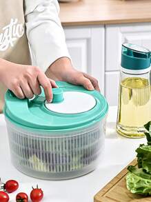 1 máy sấy rau củ, dụng cụ nhà bếp thủ công cỡ lớn để làm salad, được gửi ngẫu nhiên mẫu mới hoặc cũ - Nhiều màu - Xem 3