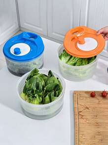 1 máy sấy rau củ, dụng cụ nhà bếp thủ công cỡ lớn để làm salad, được gửi ngẫu nhiên mẫu mới hoặc cũ - Nhiều màu - Xem 2