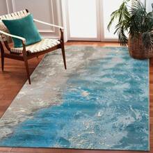 The Rug Department Liora Manne Marina Surf Indoor Outdoor Area Rug Ocean 100% Weather Resistant 5x7 - Multicolor - View 2