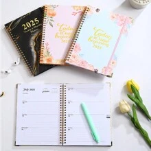 英文 A5 螺旋笔记本、每日计划本、办公室待办事项清单、学习备忘录、日程安排器 - 均碼 - 查看 11