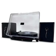 Victor Lincoln Turntable Record Player With Stereo Speakers