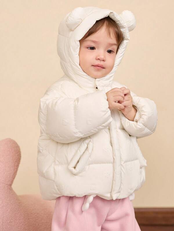 Balabala Baby Down Jacket Short Winter 2024 Coat For Boys & Girls