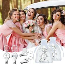 Elegant Wedding Gift Set 5/10 Set Multipurpose Nail Clipper Set With White Organza Bag - For Guests, Men, Women - Perfect For All Seasons