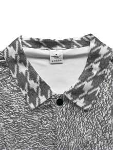 Men's Digital Print Softshell Jacket - Multicolor - View 3