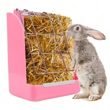 Spring Grass Frame Rabbit Grass Frame Grass Hay Bowl Rack Rabbit Food Basket Hay Feeder Rabbit Pet Food Container Grass Rack