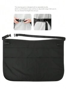 1pc Hair Stylist Tool Storage Apron, Waist Apron With Scissors Tool Pockets, Chef Apron, Garden Work Half Apron, Cosmetology Tool Waist Bag,Hair Tools,Hair Products And Accessories For Barber Salon Beauty Travel Essentials