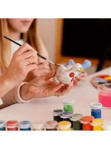 30 件细节画笔套装：#0、#00、#000 多功能画笔，适用于微型模型和工艺品 - 水彩画、丙烯画、油画 - 尼龙毛 返校、返校、学校用品 - 黑色 - 查看 4