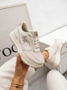 Chaussures de tennis décontractées pour femmes, Baskets confortables avec plateforme pour femmes 2024-2025, Baskets mode pour femmes, livraison estimée 1 à 3 jours ouvrables (Péninsule)
