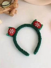 1 Băng đô thời trang nữ thiết kế tối giản hình ông già Noel và tuần lộc, phụ kiện tóc ngày lễ chống trượt đa năng - Nhiều màu - Xem 7