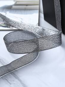 1 Cuộn 22 mét, Nơ ruy băng đóng gói màu vàng sâm panh, Ruy băng màu, Ruy băng satin polyester, Ruy băng lụa hộp quà, Ruy băng dệt Jacquard - Nhiều màu - Xem 8