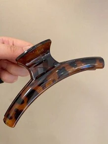 Juego de 3/1 pieza de pinzas para el cabello de mujer de gran tamaño. Tamaño 12 cm/4.7 pulgadas, material acrílico, diseño minimalista de moda. Pinza para el cabello, pinza para el cabello, pinza para el cabello