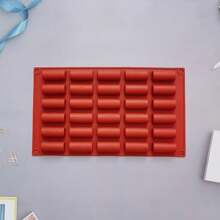 30 腔硅胶模具，DIY 果冻、蛋挞、面包、面包、蛋糕、巧克力烘焙模具 - 巧克力棕 - 查看 1